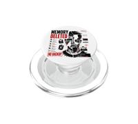 Dati cancellati dalla memoria Corrotto Cyber Glitch Dystopian Art PopSockets PopGrip per MagSafe