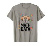 Dati matematici Statistiche Divertenti Amante dei Cani Nerd Maglietta