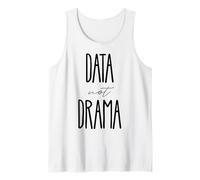 Dati non drammatici Lavoro Hustle Scrittura Codice Hustle Women Coding Canotta