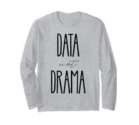 Dati non drammatici Lavoro Hustle Scrittura Codice Hustle Women Coding Maglia a Manica