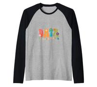 Dati o Non è accaduto Divertente Data Scientist Analista Retro Maglia con Maniche Raglan