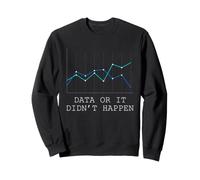 Dati o Non è accaduto Statistiche di analisi dei Dati scientisti Felpa