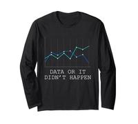 Dati o Non è accaduto Statistiche di analisi dei Dati scientisti Maglia a Manica
