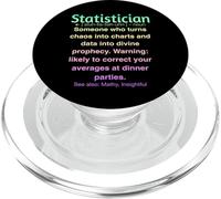 Dati statistici divertenti Nerd e amanti della matematica PopSockets PopGrip per MagSafe