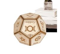 Dato a 12 facce - Regalo originale per feste con dadi poliedrici - Gioco da tavolo assistente per prendere decisioni in viaggio, casa, residenza, scuola e avventura