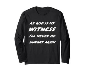 Dato Che Dio è Il Mio testimone, Non avrò mai più Fame Maglia a Manica