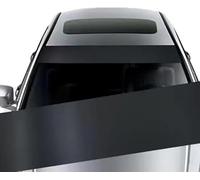 DATONGERGANG Adesivo Parabrezza per Hyundai Ix35 2010 2011 2012 2013 2014 2015 2016, Fascia Parasole Pellicola Oscurante Vetro Anteriore Auto Visiera Parasole Nero Opaco Tuning Sticker