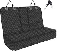 DATONGERGANG Coprisedile Auto Cane per VW Tiguan 2. Gen/Tiguan Allspace 2016-2023, Telo Impermeabile Sedile Posteriore Antiscivolo, Protezione Divisibile Zip e Cintura Sicurezza