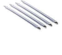 DATONGERGANG Protezione Paraurti per Fiat 500/500C/500E/Abarth 500 2007-2022, 4 Pezzi Strisce Paracolpi Auto Bordi Sportelli Portiere Profilo Cromato Adesivo Anti-Urto Carrozzeria