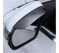 DATONGERGOUZI 2 Pezzi Specchietto Retrovisore Visiera Antipioggia per Mitsubishi Mirage 2013-Onwards, Specchietti Laterali Copertura della Pioggia Accessori Auto