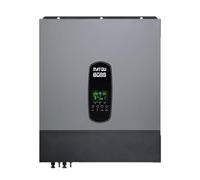 DATOUBOSS 11KW Inverter ibrido sinusoidale puro 48V DC a 230V AC,supporta la connessione parallela e la connessione alla rete,MPPT 160A integrato,la scelta migliore per l'elettricità industriale