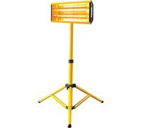 DATOUBOSS 2000W Lampada Infrarossi Carrozzeria, Essiccatore per Vernice Lampada per Polimerizzazione a Infrarossi a Onde Corte Asciugatrice per Vernice, Riparazione della Carrozzeria con Supporto