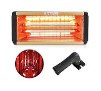 DATOUBOSS 2000W Lampada Infrarossi per Carrozzeria Lampada di Polimerizzazione a Infrarossi per Vernice a Mano, Kit di Strumenti per Asciugare la Vernice per la Riparazione della Carrozzeria（220v EU）