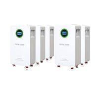 DATOUBOSS 5*Batteria LiFePO4 48V 314Ah,integrata 200A BMS,8000+ cicli,MAX 16,07KWh, supporta il collegamento in parallelo, elevata capacità della batteria e ampia gamma di applicazioni