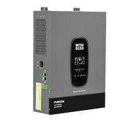 DATOUBOSS Inverter Ibrido Solare 48V 6200W Sinus Puro, Regolatore MPPT Integrato 120A, Protezione Fulmine e Acqua, Avvio Senza Batteria, per Sistema Solare Off-Grid (48V 6200W-S)
