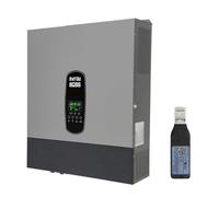 DATOUBOSS Inverter solare ibrido da 11 KW, 48 V, inverter sinusoidale puro con regolatore di carica solare da 150 A, supporta funzionamento senza batteria, sistema di protezione BMS, per batterie al