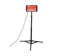 DATOUBOSS Lampada di polimerizzazione della vernice a infrarossi a onde corte 1000W, essiccatore di polimerizzazione della vernice, riparazione della carrozzeria con supporto, 220V