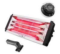 DATOUBOSS Lampada di Polimerizzazione Vernici 2000W Auto Portatile Onde Corte Lampada Infrarossi Carrozzeria Timer Meccanico Intelligente Adatto per Riscaldare e Asciugare la Vernice per Auto