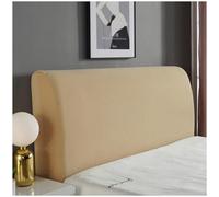 DATOUJL Copertura per Testiera per Letto Elastica Copritestata Letto Copertura Antipolvere Lavabile Cuscino Lavabile per la Decorazione della testiera Copri Testiera Letto Matrimoniale (Giallo,2m)
