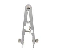 DATOZA 6825 Molla Bar Piler Standard Molla Bar Rimozione Strumento Orologi Molla Bar Braccialetto Pinze per Cinturino Strumento Molla Bar, Argento