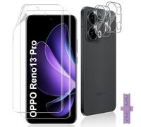Datree 2 Pezzi per OPPO Reno 13 Pro 5G Pellicola Protettiva, 2 Pezzi Pellicola Fotocamera, Anti Graffio Amichevole Protettiva Protezione Schermo