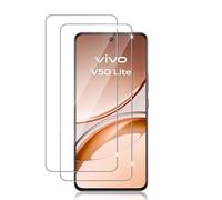 Datree 2 Pezzi per Vivo V50 Lite 4G/5G Pellicola Vetro Temperato, 9H Protezione Anti GraffioCover Amichevole Pellicola Protettiva Protezione Schermo