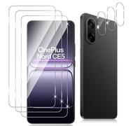 Datree 3 Pezzi per Oneplus Nord CE5 Pellicola Vetro Temperato, con 3 Pezzi Pellicola Fotocamera, Durezza 9H Anti GraffioCover Amichevole Protettiva Protezione Schermo