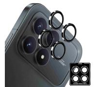 Datree Pellicola Fotocamera per Xiaomi Poco F8 Pro, Durezza 9H Vetro Temperato Camera Protezione Lente Cover Anello Individuale in Metallo, HD Anti Graffio Fotocamera Pellicola - Nero