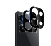 Datree per Xiaomi Redmi Note 13 Pro 4G/Poco M6 Pro Pellicola Fotocamera,2 Pezzi Durezza 9H Vetro Temperato Camera Protezione Lente, HD Anti Graffio Schermo Fotocamera Pellicola, Nero