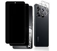 Datree Privacy Pellicola Protettiva per Xiaomi 14T/ Xiaomi Mi 14T, 2+2 Pezzi Privacy Vetro Temperato con Pellicola Fotocamera, Durezza 9H Anti-Spy Senza Bolle Vetro Temperato, Anti Graffio