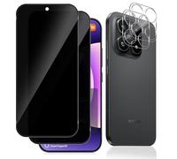 Datree Privacy Pellicola Protettiva per Xiaomi Mi 17 5G, 2+2 Pezzi Privacy Vetro Temperato con Pellicola Fotocamera, Durezza 9H Anti-Spy Senza Bolle Vetro Temperato, Anti Graffio