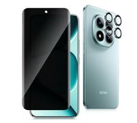 Datree Privacy Pellicola Protettiva per XXiaomi Redmi Note 15 Pro Plus/Pro+/POCO M8 Pro 5G,3D Privacy Vetro Temperato con Pellicola Fotocamera, Durezza 9H Anti-Spy Senza Bolle Vetro Temperato