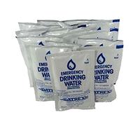 Datrex ALL DX1000-18 Pacchetto acqua di emergenza 4 once-3 giorni/72 ore di alimentazione (18 confezioni), bianco, sacchetti