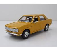 Datsun 510 1971 Giallo Modellino Auto 1:24 Maisto