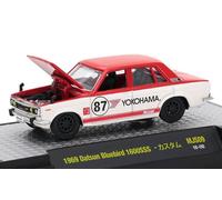 DATSUN Bluebird 1600 SSS - Yokohama - 1969 - white / red - M2 1:64