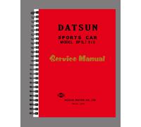 DATSUN SP310 L Fairlady MANUALE NEGOZIO OFFICINA MANUALE LIBRO RISTAMPA CARTA...