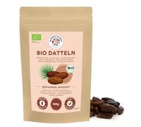 Datteri bio denocciolati 500g di Munchilycious, datteri al naturale, datteri interi e non zuccherati, snack alla frutta, aggiunta perfetta per muesli, cereali o porridge per la colazione