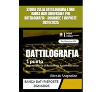 DATTILOGRAFIA CORSO E BANCA DATI RISPOSTE UNIVERSALI 2024/2025