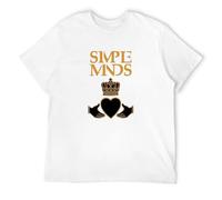 Datum Nuku Simple Minds T-Shirt Jim Kerr T-Shirt Men T-Shirt White M