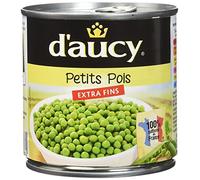d'aucy Piselli piccoli, extra fini, 400 g, 6 pezzi
