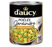 D'Aucy - Vaso per piante con succo di carota, 580 g, 4 pezzi