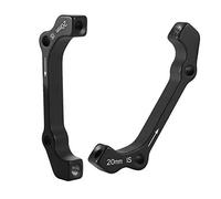 DAUERHAFT Adattatore per Freno da Bicicletta Adattatore per Freno da Bicicletta Durevole 2 bulloni, per Anteriore/palo 160 mm / 180 mm / 203 mm