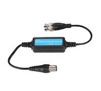 DAUERHAFT Isolatore Loop di Terra, HD-TVI/CVI/AHD/CVBS, Video Balun, coassiale, BNC Maschio a Femmina, con Mini Cavo su Entrambi i Lati, 60 Db di diafonia e immunità al Rumore, per Telecamera