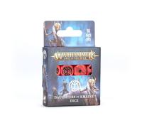 Games Workshop - Warhammer - Age of Sigmar - FIGLIE DI Khaine: Set di dadi