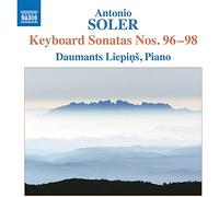 Audio Cd Antonio Soler - Keyboard Sonatas Nos. 96 - 98