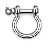DAUMLINK® Grillo a lira in acciaio inox A4 (AISI 316), 5 mm