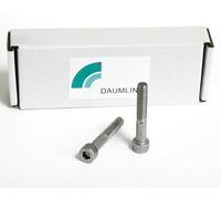 DAUMLINK® Vite a testa cilindrica con esagono incassato DIN 912 - Acciaio inox A2 (V2A) | Filettatura parziale | Simile DIN 912 |25 pezzi - varie misure (M8x50 TG)