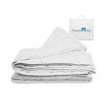 Daunen Step Piumino in fibra naturale CottonStep | 250x220 cm - matrimoniale lungo Italia Primavera/Estate (Calore Mid-Season)