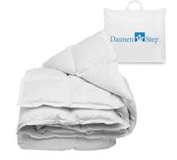 Daunen Step Piumino in piuma Qualità D200 | 155x200 cm - singolo standard Italia per inverni rigidi (Calore Cold Winter)