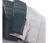 Daunen Step Trapunta in piuma bicolore Notte d'argento | 220x260 cm - piazza e mezza standard Italia Calore Classic Winter Colore Notte d'argento